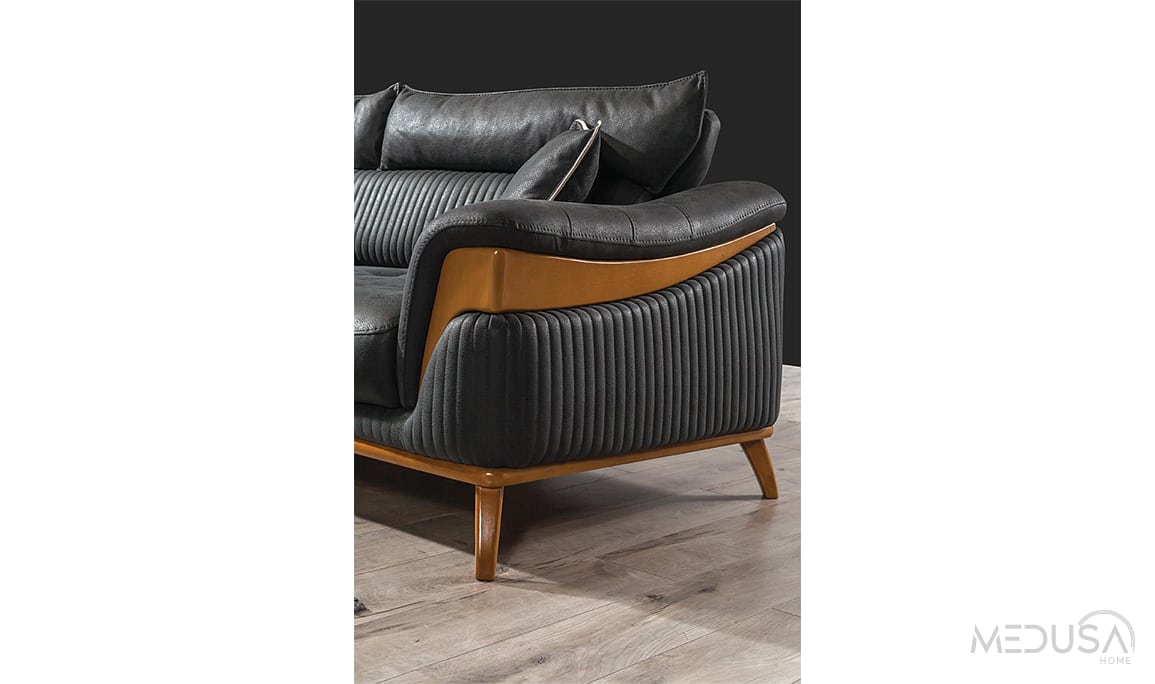 Medusa Home Mobilya - Vanessa Üçlü Koltuk