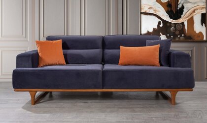 Medusa Home - Vavelya Antrasit Üçlü Koltuk Medusa Home - Vavelya Antrasit Üçlü Koltuk
