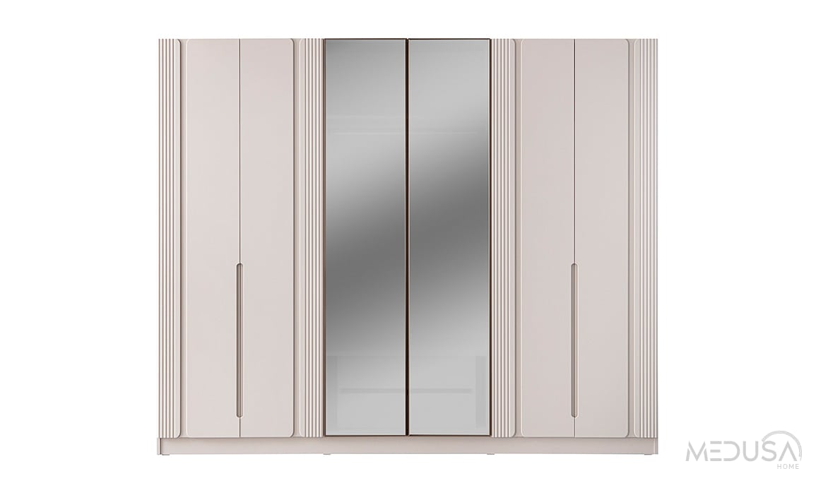 Medusa Home Mobilya - Vega 6 Kapılı Gardırop