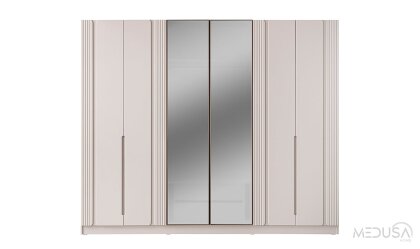 Medusa Home Mobilya - Vega 6 Kapılı Gardırop