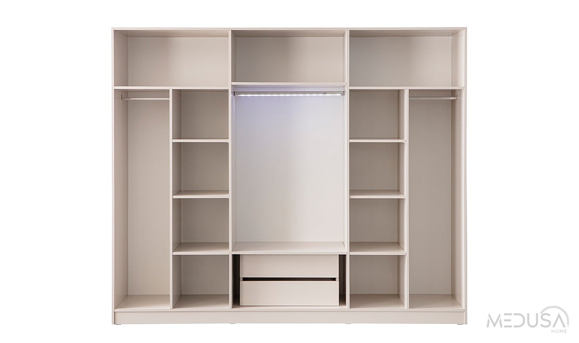 Medusa Home Mobilya - Vega 6 Kapılı Gardırop