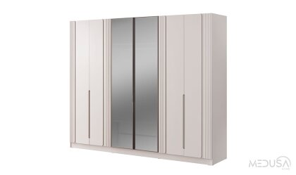 Medusa Home Mobilya - Vega 6 Kapılı Gardırop