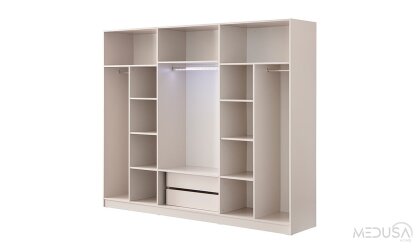 Medusa Home Mobilya - Vega 6 Kapılı Gardırop