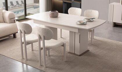 Medusa Home Mobilya - Vega Açılır Yemek Masası - Açılır Yemek Masaları Medusa Home Mobilya - Vega Açılır Yemek Masası - Açılır Yemek Masaları