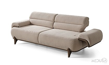 Medusa Home Mobilya - Veka Üçlü Koltuk