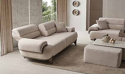 Medusa Home Mobilya - Veka Üçlü Koltuk
