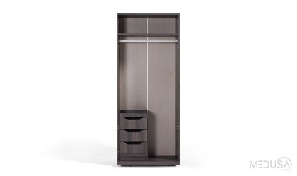 Medusa Home Mobilya - Vela 5 Kapaklı Duo Mirror Gardırop