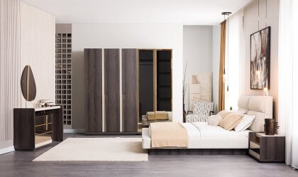 Medusa Home - Vela 5 Kapaklı Yatak Odası Medusa Home - Vela 5 Kapaklı Yatak Odası