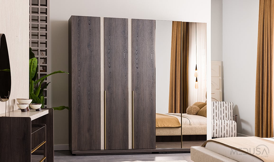 Medusa Home Mobilya - Vela 5 Kapaklı Yatak Odası