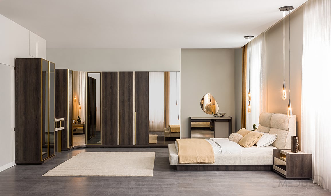 Medusa Home Mobilya - Vela Köşe Yatak Odası