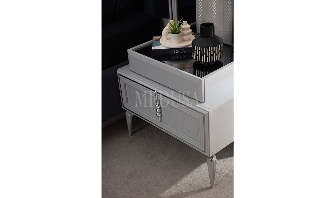 Medusa Home Mobilya - Velario Gri Komodin