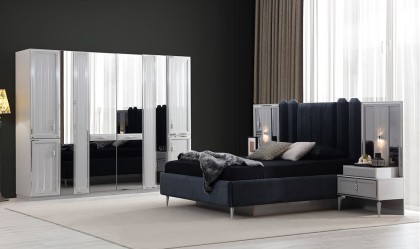 Medusa Home - Velario Gri Yatak Odası Medusa Home - Velario Gri Yatak Odası