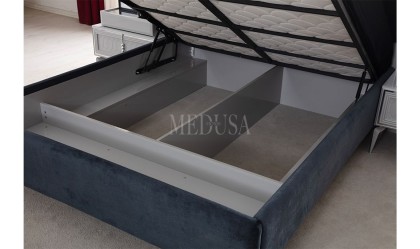 Medusa Home Mobilya - Velario Gri Yatak Odası