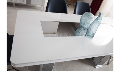 Medusa Home Mobilya - Velario Gri Yemek Odası