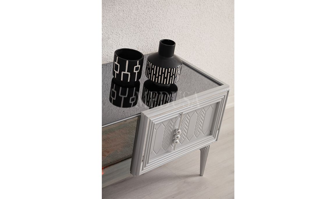 Medusa Home Mobilya - Velario Gri Yemek Odası