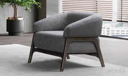 Medusa Home Mobilya - Velicon Antrasit Berjer