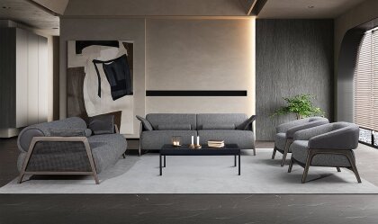 Medusa Home - Velicon Antrasit Koltuk Takımı