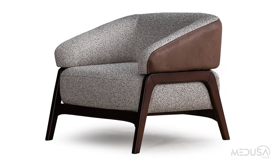 Medusa Home Mobilya - Velicon Kahve Berjer