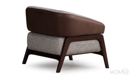 Medusa Home Mobilya - Velicon Kahve Berjer