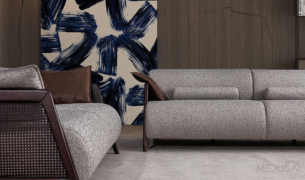 Medusa Home Mobilya - Velicon Kahve Koltuk Takımı