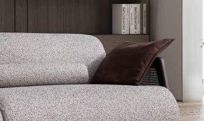 Medusa Home Mobilya - Velicon Kahve Üçlü Koltuk