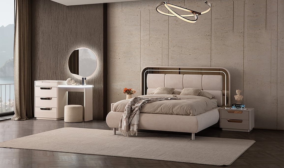 Medusa Home Mobilya - Velvet Yatak Odası