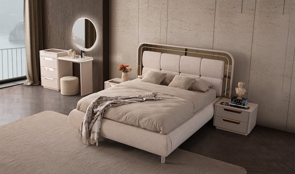 Medusa Home Mobilya - Velvet Yatak Odası