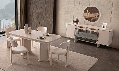 Medusa Home Mobilya - Velvet Yemek Odası
