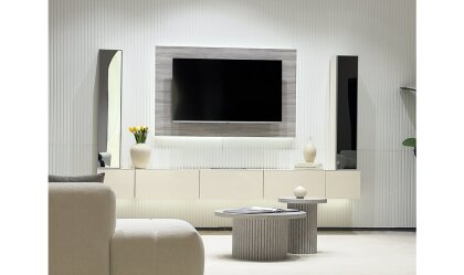 Medusa Home Mobilya - Vena Beyaz-Gri Tv Ünitesi