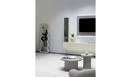 Medusa Home Mobilya - Vena Beyaz-Gri Tv Ünitesi