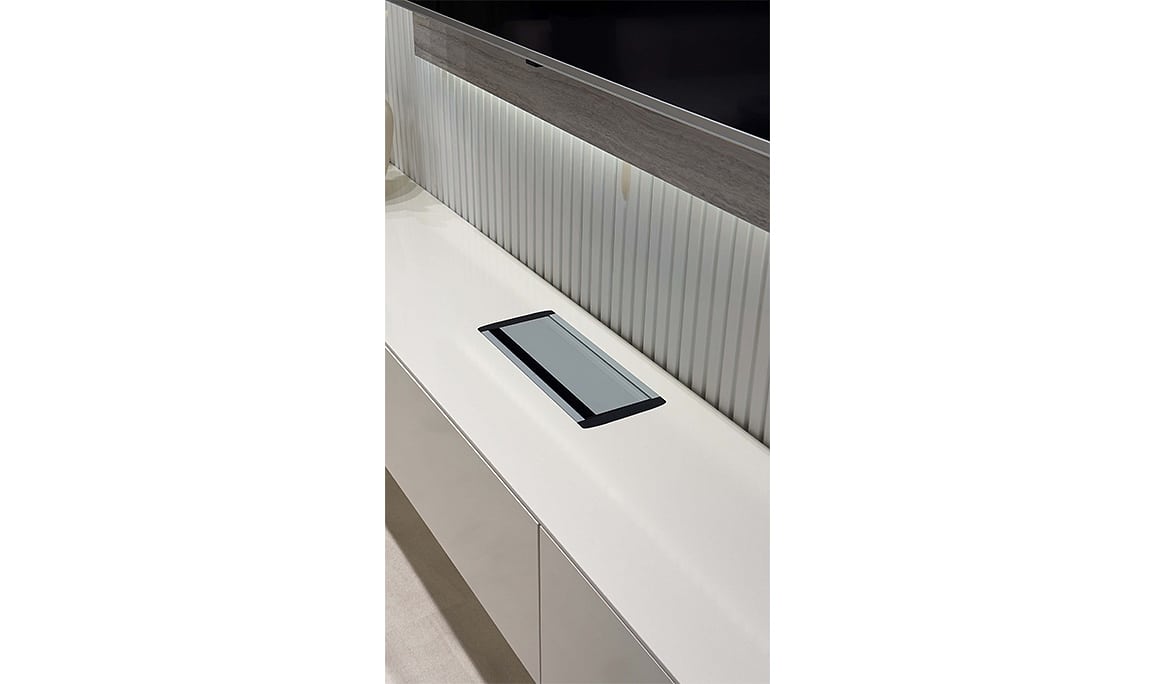 Medusa Home Mobilya - Vena Beyaz-Gri Tv Ünitesi