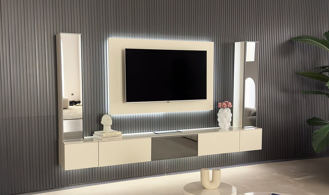 Medusa Home Mobilya - Vena Glass Tv Ünitesi