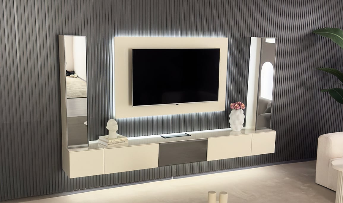 Medusa Home Mobilya - Vena Glass Tv Ünitesi