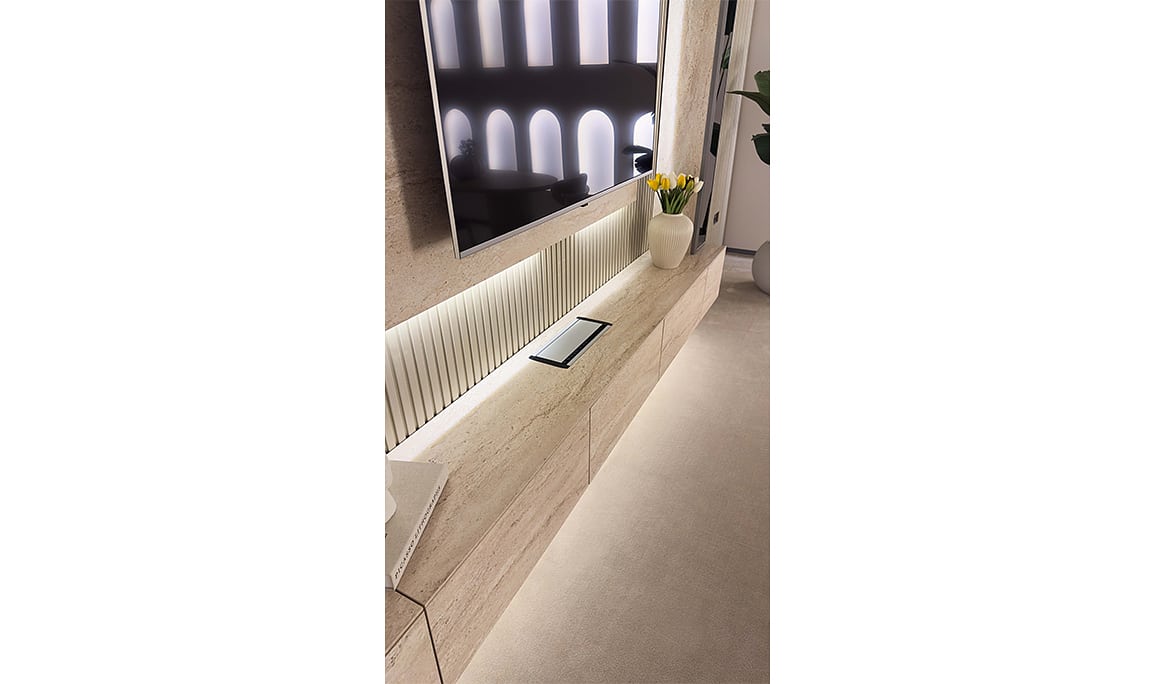 Medusa Home Mobilya - Vena Traverten Tv Ünitesi