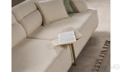 Medusa Home Mobilya - Veneda Yan Sehpalı Üçlü Koltuk