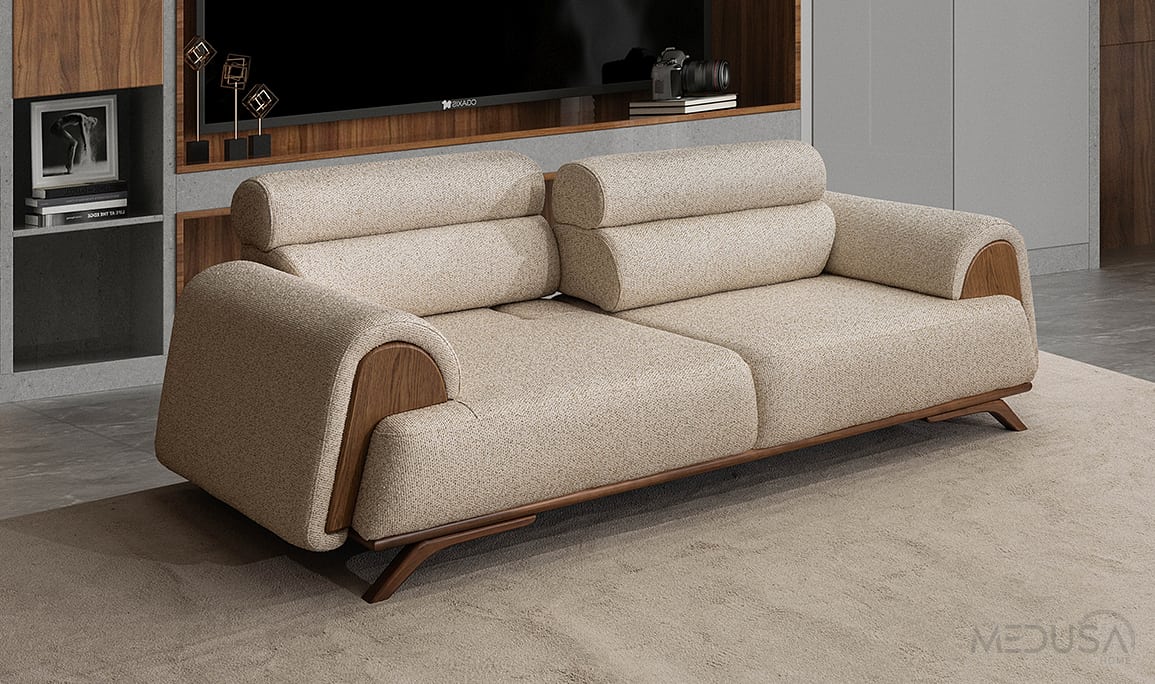Medusa Home Mobilya - Venedik Üçlü Koltuk