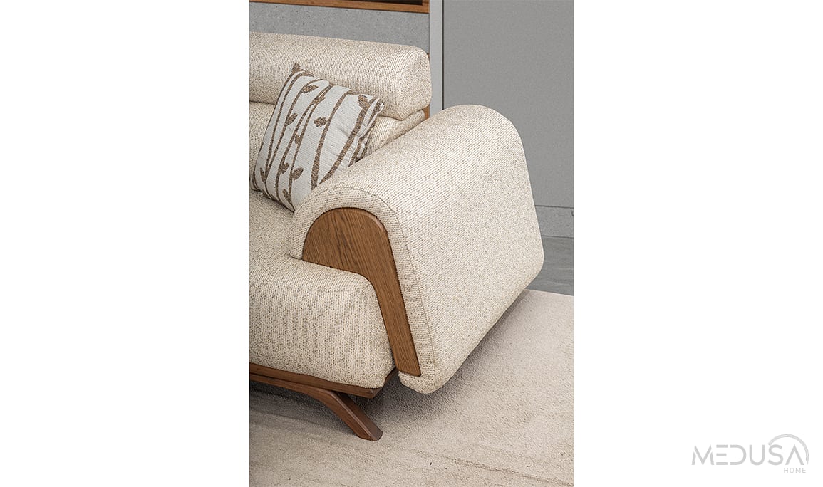 Medusa Home Mobilya - Venedik Üçlü Koltuk