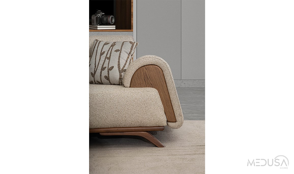 Medusa Home Mobilya - Venedik Üçlü Koltuk