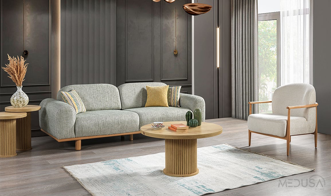 Medusa Home Mobilya - Venezia Bohem Koltuk Takımı