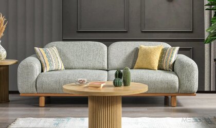 Medusa Home Mobilya - Venezia Bohem Yeşil Üçlü Koltuk - Üçlü Koltuk Medusa Home Mobilya - Venezia Bohem Yeşil Üçlü Koltuk - Üçlü Koltuk