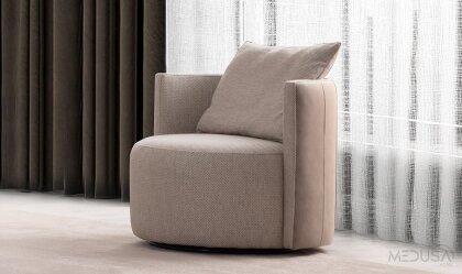 Medusa Home Mobilya - Vento Döner Berjer