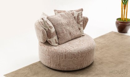 Medusa Home Mobilya - Ventoy Büyük Döner Berjer