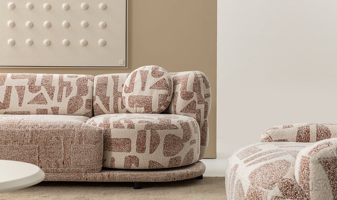 Medusa Home Mobilya - Ventoy Döner Mekanizmalı Üçlü Koltuk