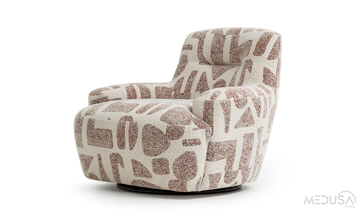 Medusa Home Mobilya - Ventoy Küçük Döner Berjer