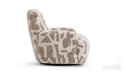 Medusa Home Mobilya - Ventoy Küçük Döner Berjer