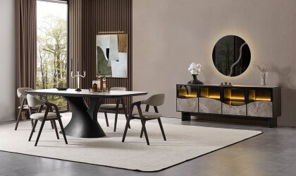 Medusa Home Mobilya - Venüs Yemek Odası - Modern Yemek Odaları Medusa Home Mobilya - Venüs Yemek Odası - Modern Yemek Odaları