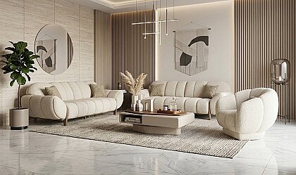 Medusa Home Mobilya - Versace Koltuk Takımı
