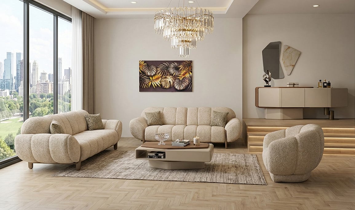 Medusa Home Mobilya - Versace Koltuk Takımı