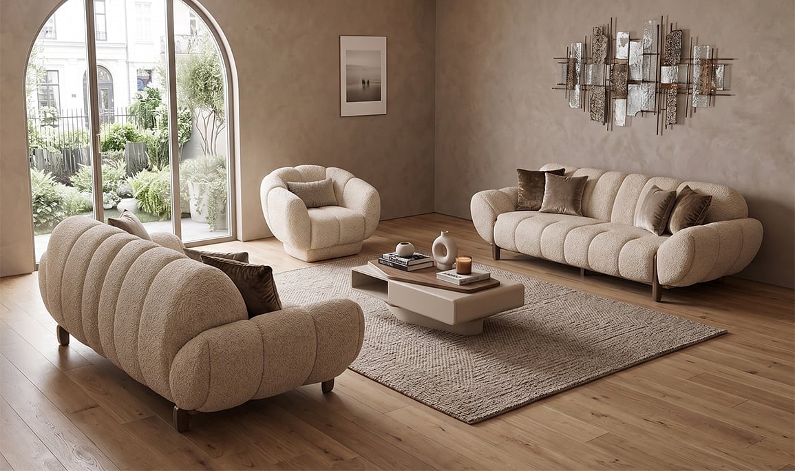 Medusa Home Mobilya - Versace Koltuk Takımı