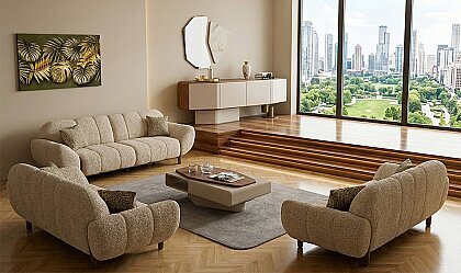 Medusa Home Mobilya - Versace Koltuk Takımı